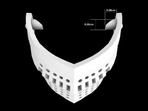 helmet bascinet griffon Model do druku 3D