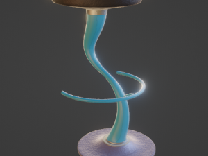 modern bar stool 3D Model