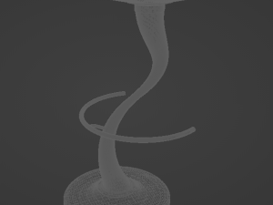modern bar stool 3D Модель
