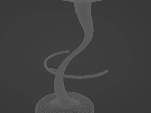 modern bar stool 3D Model