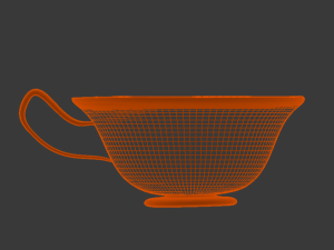 teacupsetrose 3D Модель