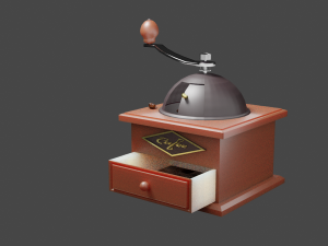 coffee mill 3D 모델