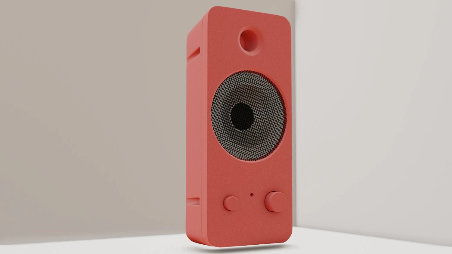 컴퓨터의 오디오 스피커 3D 모델 .c4d .max .obj .3ds .fbx .stl .blend 