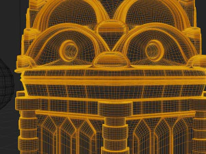 st basilicum de gezegende in de kerk van moskou 3D Model