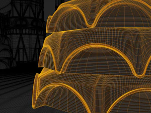 st basilicum de gezegende in de kerk van moskou 3D Model