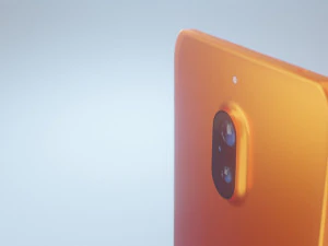 카메라가 달린 스마트폰 3D 모델