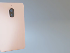 카메라가 달린 스마트폰 3D 모델