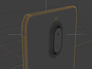 smartphone with a camera Modelo 3D