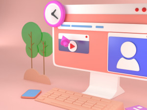 toy desktop computer 3D Model