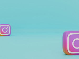 instagram icon 3D मॉडल