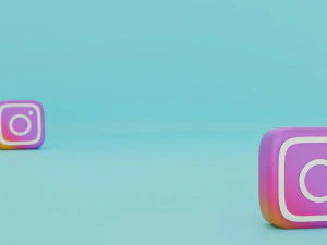 instagram icon 3D Model