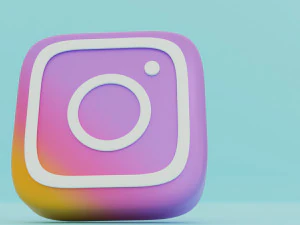 instagram icon 3D Model