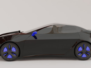 sports car of the future 3D 모델