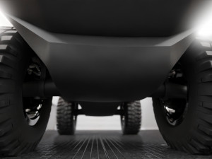 minibus suv low-poly Modèle 3D