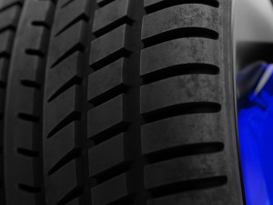 a wheel with a futuristic disk 3D Model