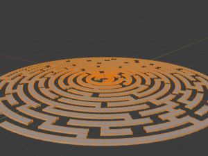round maze free low-poly 3D 模型