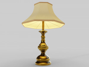 Small store antique lamp