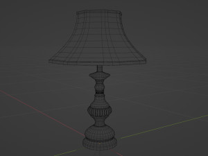 antique lamp 3D 模型