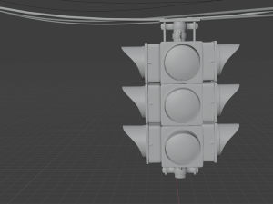 traffic light suspended 3Dモデル