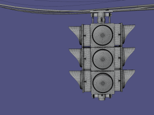 traffic light suspended 3Dモデル