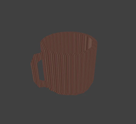 taza de arcilla 3D Model .c4d .max .obj .3ds .fbx .stl .blend 