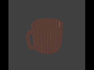 taza de arcilla 3D Model