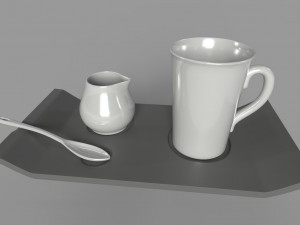 coffee set 3D Print Model