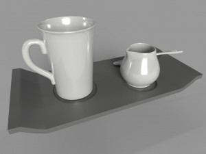 coffee set 3D Print Model