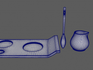 coffee set 3D Print Model