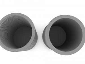 flask container 3D-Druckmodell
