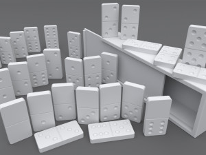 dominoes 3D Print Model