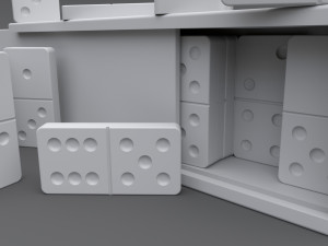 dominoes 3D 打印模型