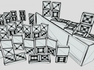 домино 3D Принт Модель