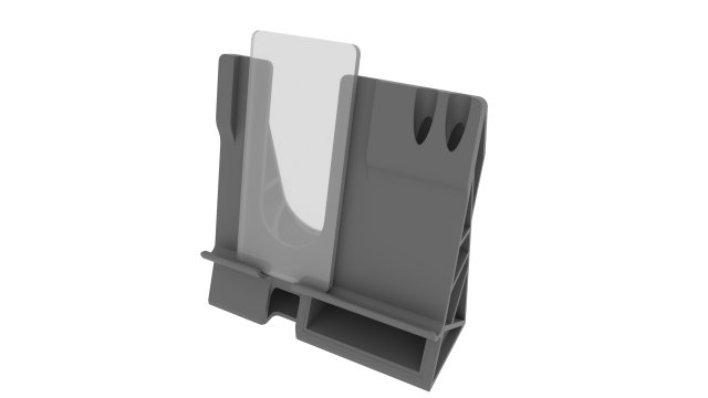 office phone holder 3D Print Model .c4d .max .obj .3ds .fbx .stl .blend 