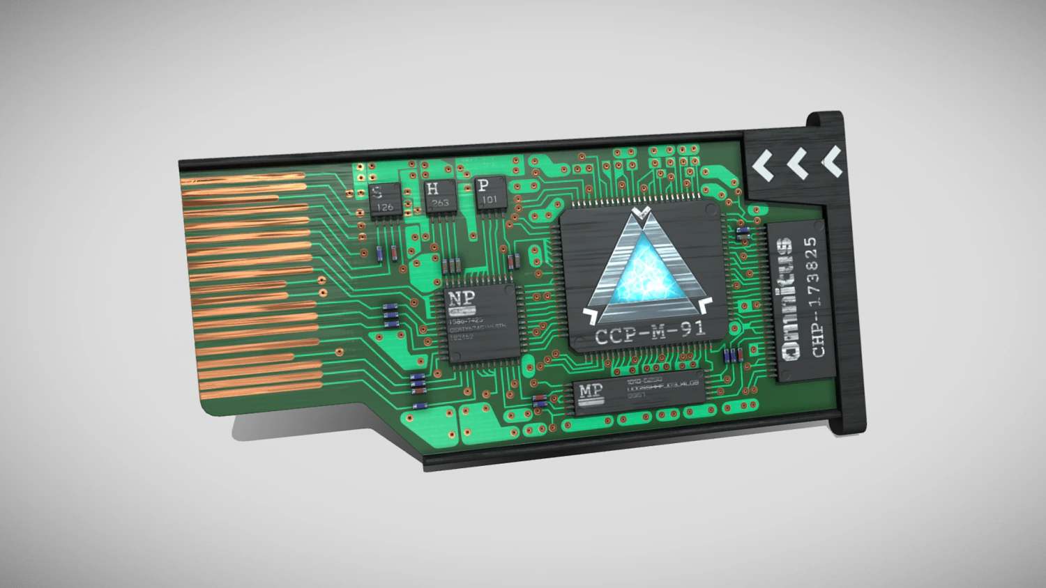 memory module 3D Model .c4d .max .obj .3ds .fbx .stl .blend 