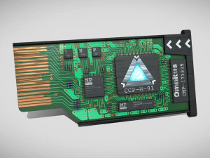 メモリモジュール 3Dモデル