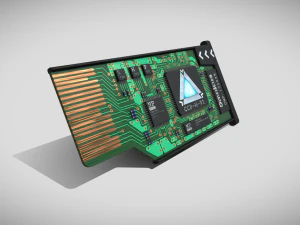 memory module 3D Model