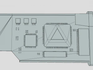 memory module 3D Model