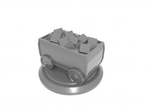 fichas de jogo de tabuleiro Modelo de Impressão 3D