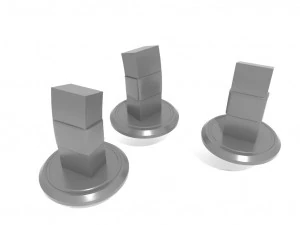 fichas de jogo de tabuleiro Modelo de Impressão 3D