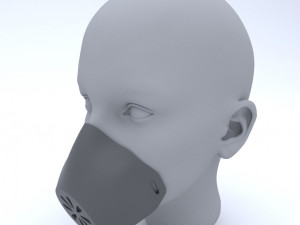 print respirator v1 3D Baskı Modeli