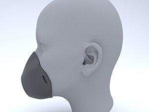 print respirator v1 3D प्रिंट मॉडल