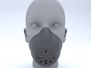 print respirator v1 3D प्रिंट मॉडल