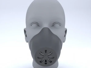 print respirator v1 3D Print Model