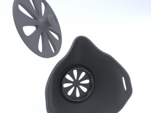 print respirator v1 3D प्रिंट मॉडल