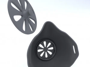 print respirator v1 3D Print Model