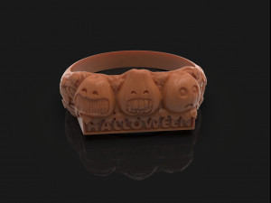 Halloween ring 3D Print Model