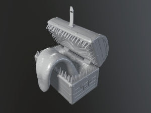 Mimic Chest 3D Print Model