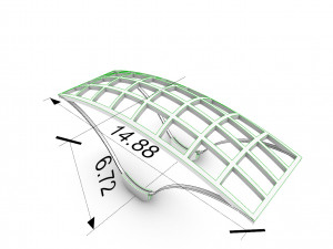 pavilion taller 3D 프린트 모델