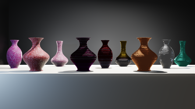 vases Modello 3D .c4d .max .obj .3ds .fbx .stl .blend 